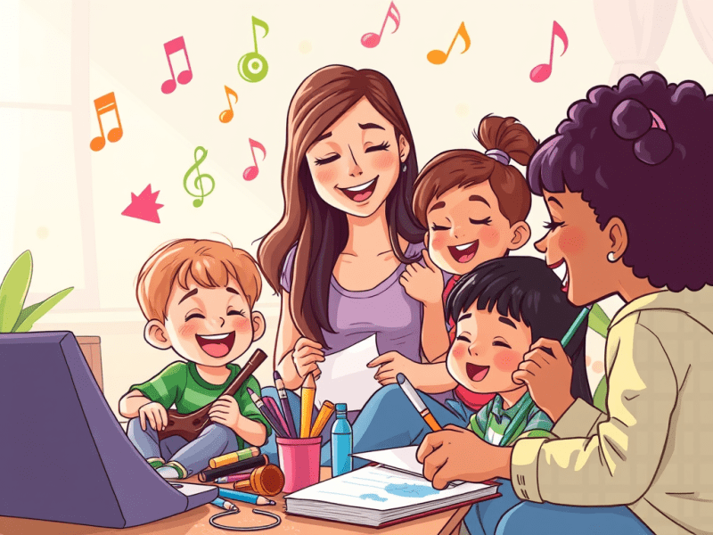 Songwriting 101 for Kids: Helping Little Voices Find Their Song&nbsp;🎶
