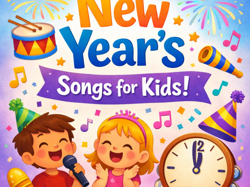 Ringing in the New Year with Music: New Year’s Songs for Kids&nbsp;🎉